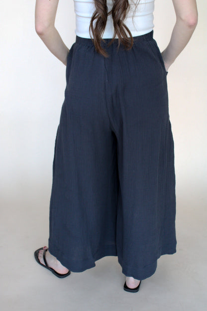 Gemma Gauze Wide Leg Pant
