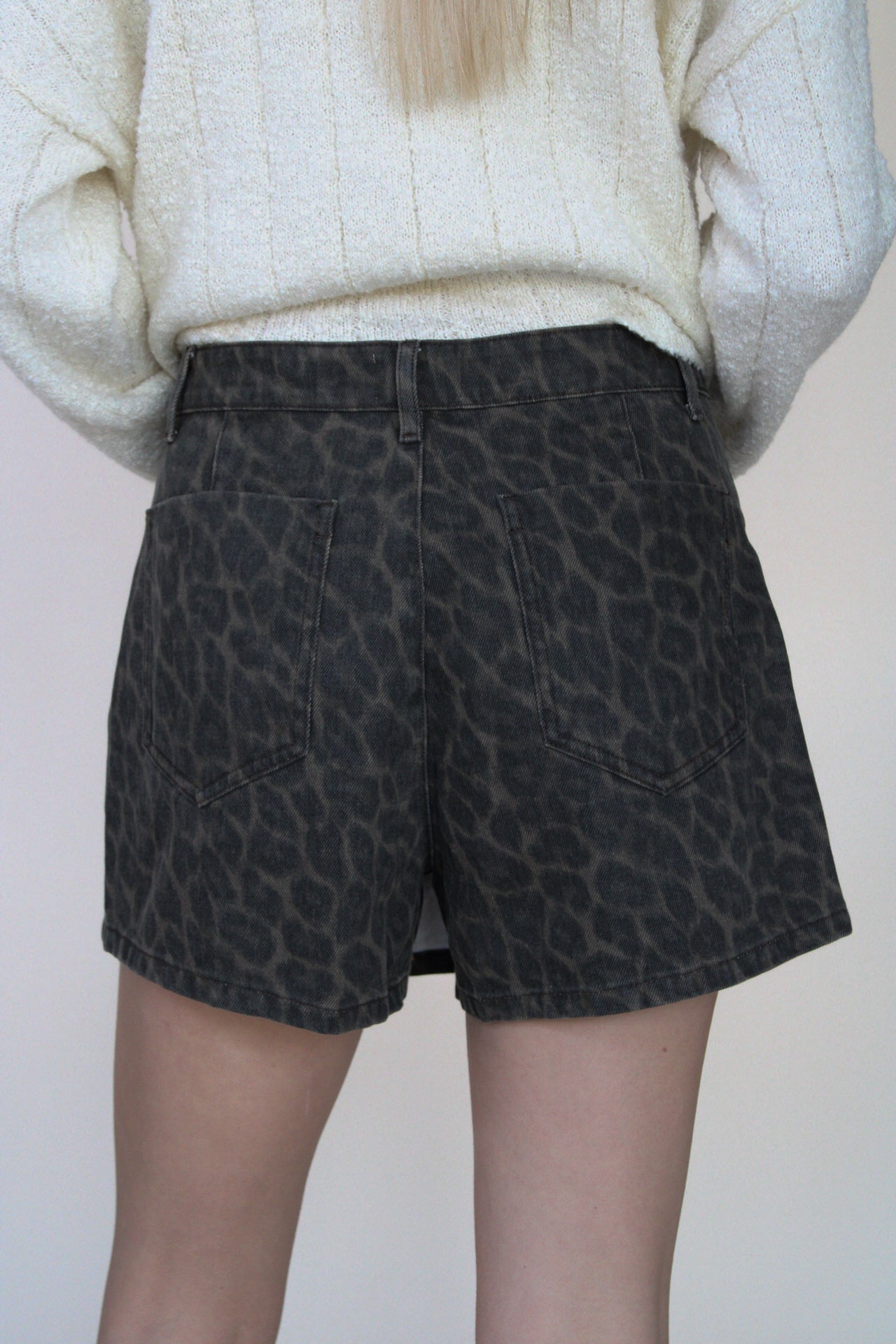 Chandler Leopard Skort