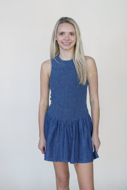Ryan Denim Mini Dress