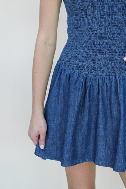 Ryan Denim Mini Dress