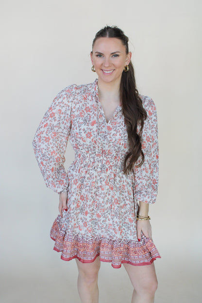 Empire Waist Mini Dress