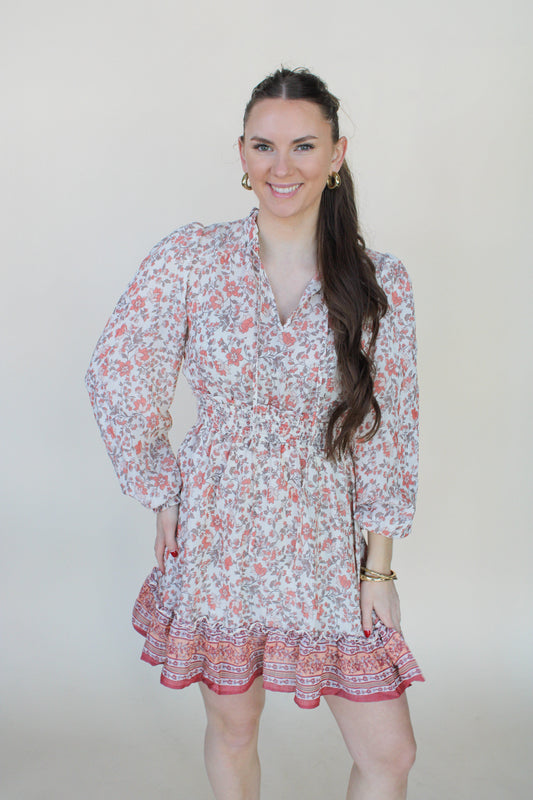 Empire Waist Mini Dress