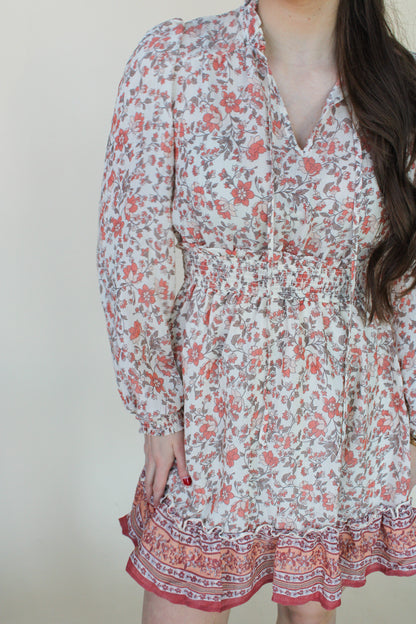 Empire Waist Mini Dress