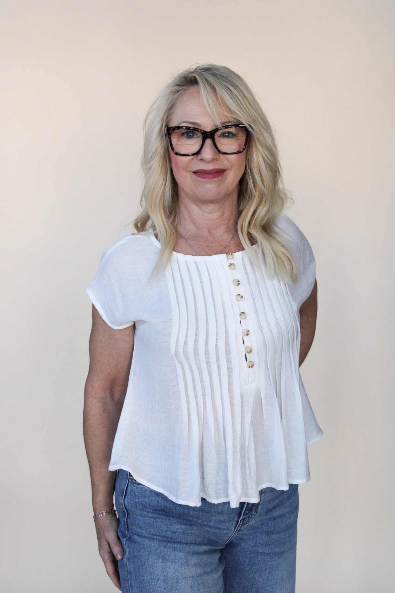 Laina Drop Shoulder Top