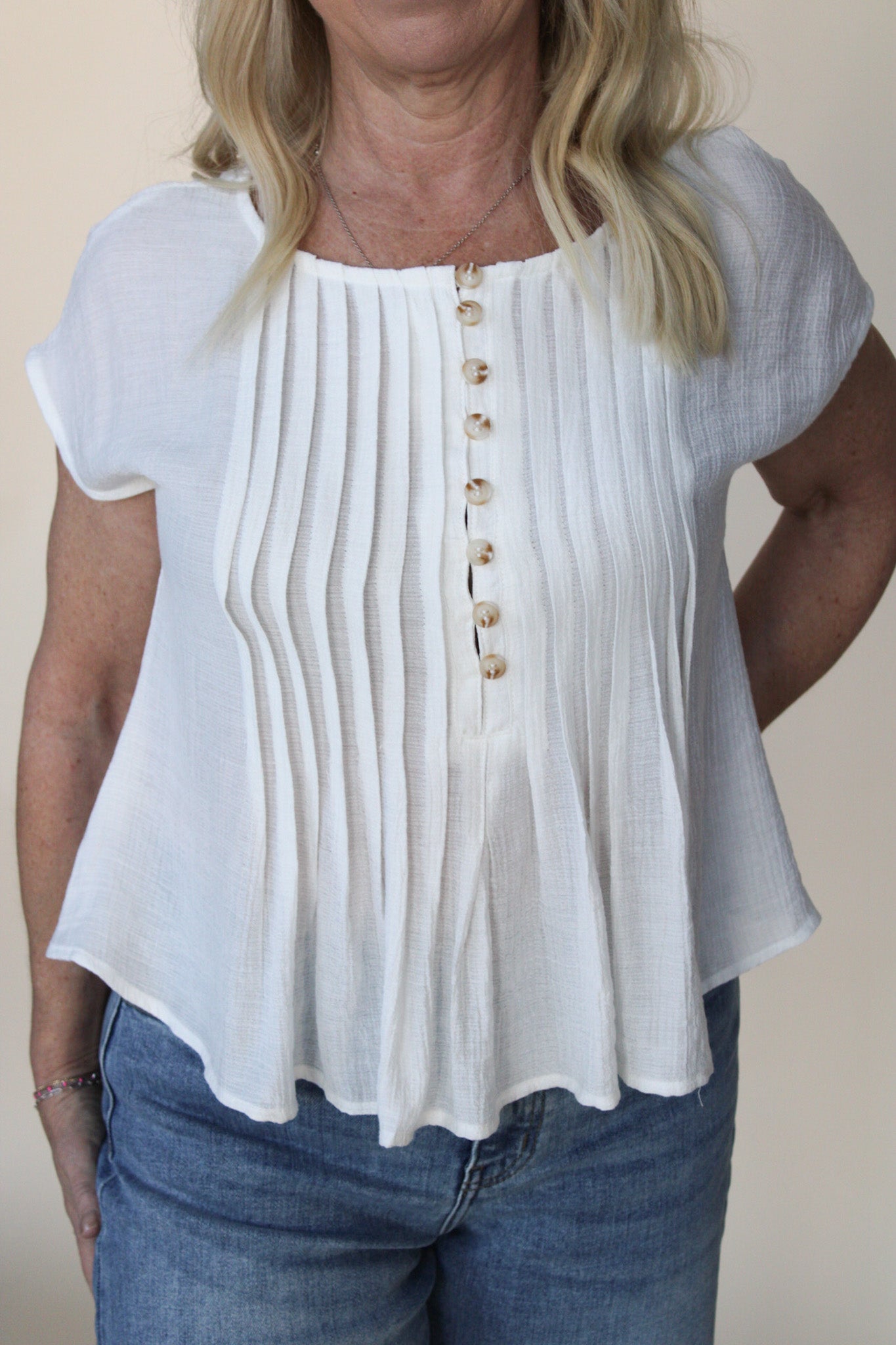 Laina Drop Shoulder Top