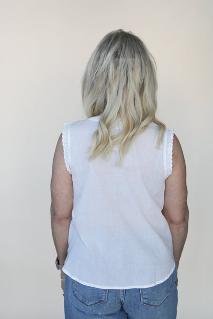 Bridgette Lace Detail Top