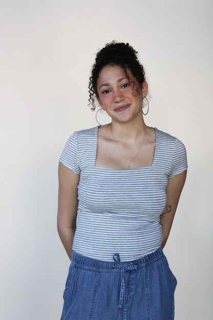 Kinsey Ultra Soft Square Neck Top