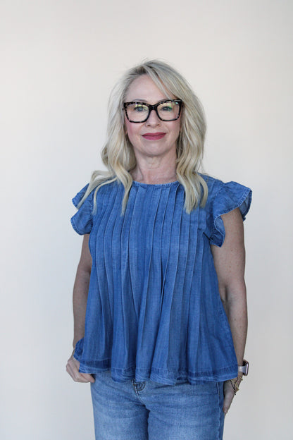 Kadence Denim Top