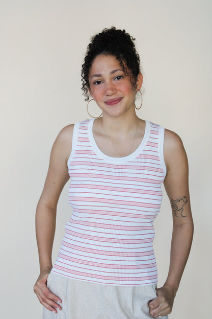 Anna Ribbed Tank - more colors available