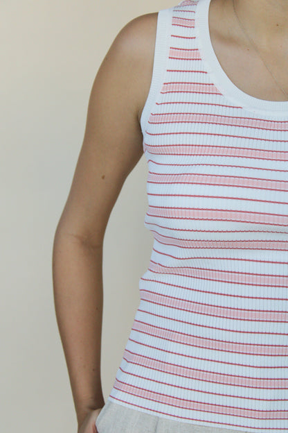 Anna Ribbed Tank - more colors available