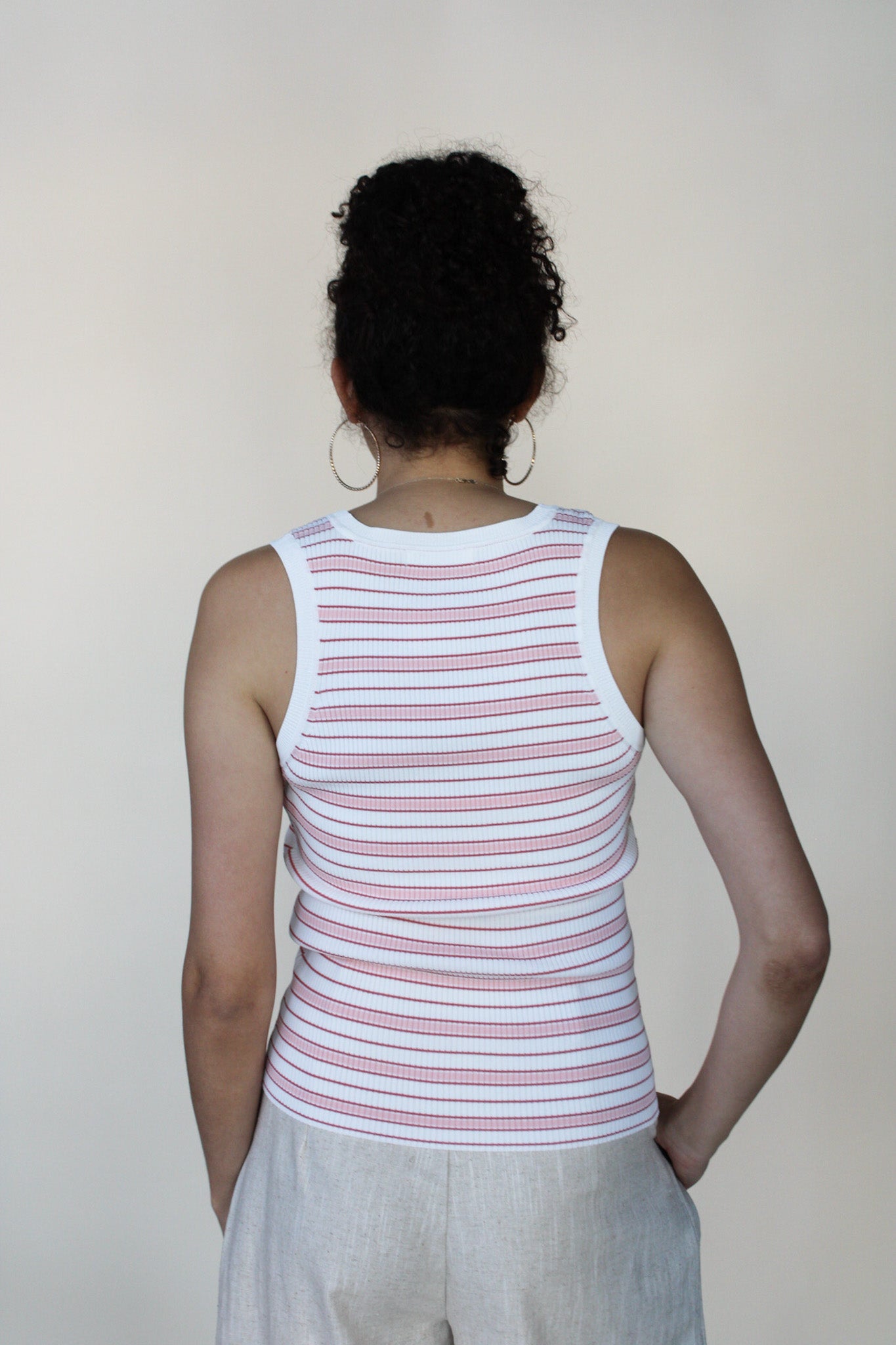 Anna Ribbed Tank - more colors available