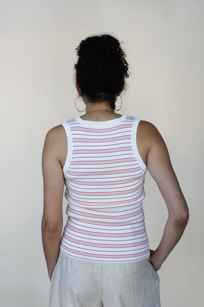Anna Ribbed Tank - more colors available