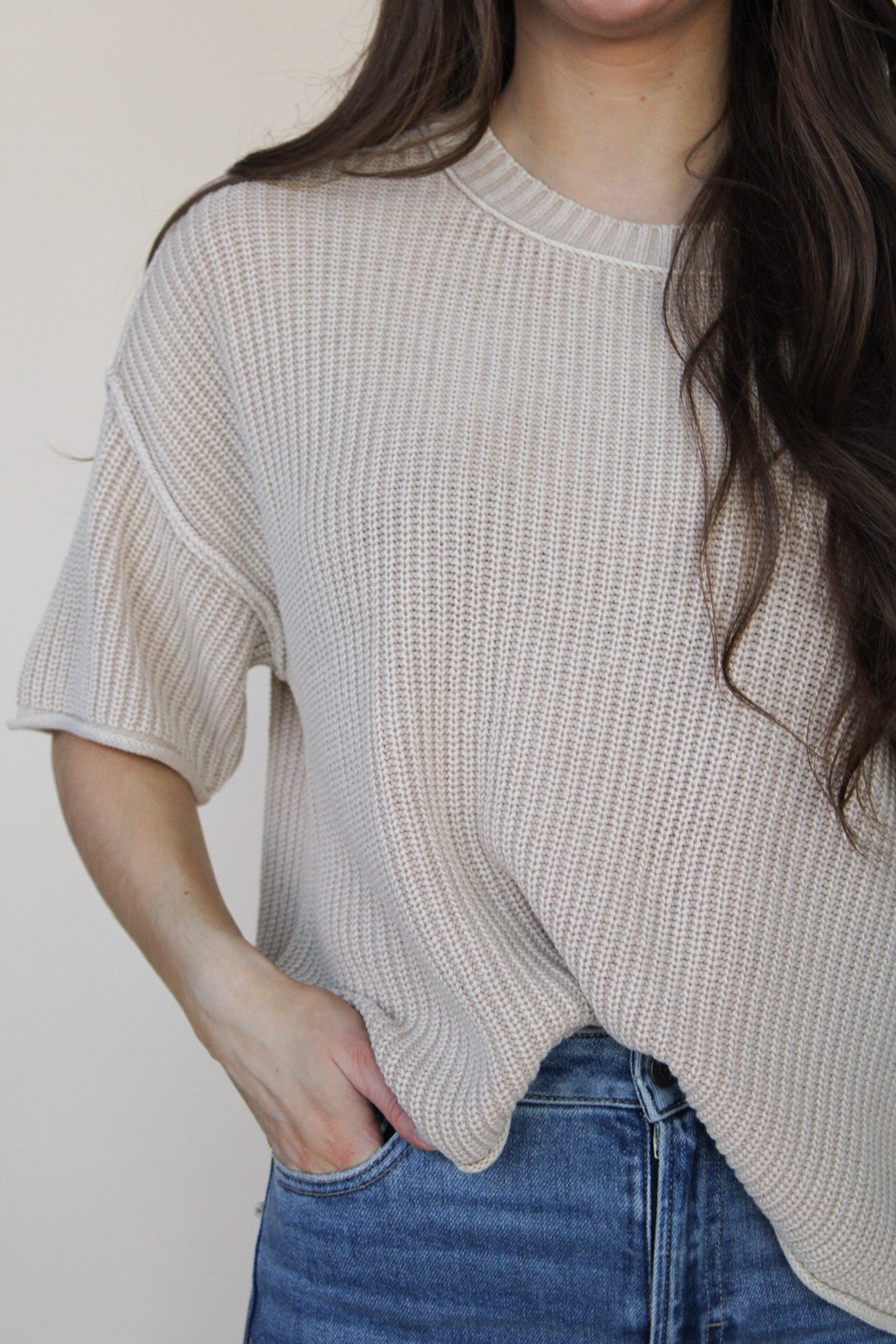 Hillary Boxy Knit Top