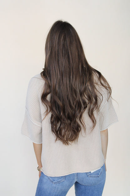 Hillary Boxy Knit Top