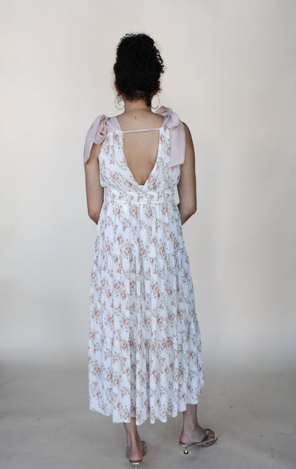 Jane Floral Tie Strap Dress