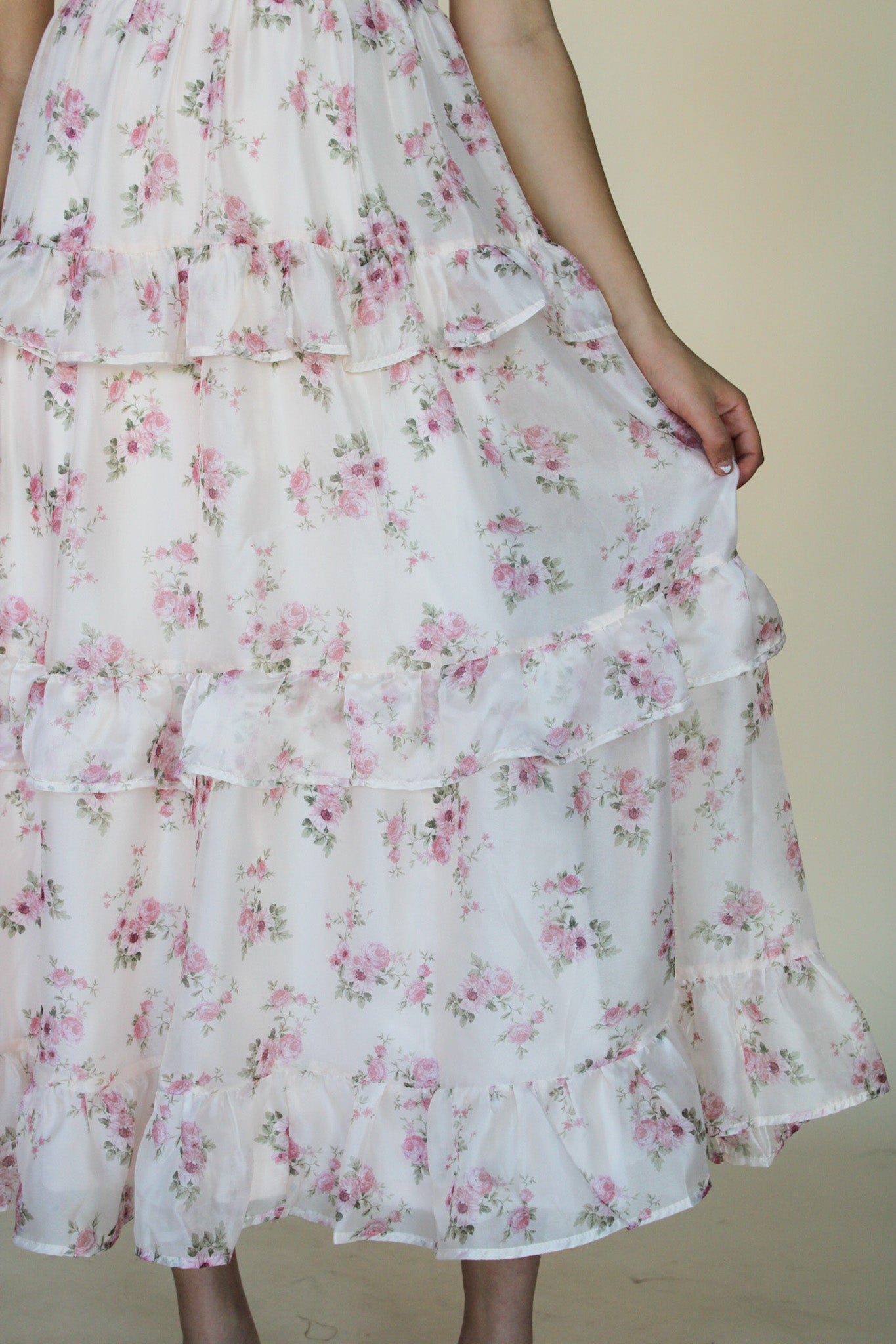 Roxi Floral Ruffle Maxi Dress
