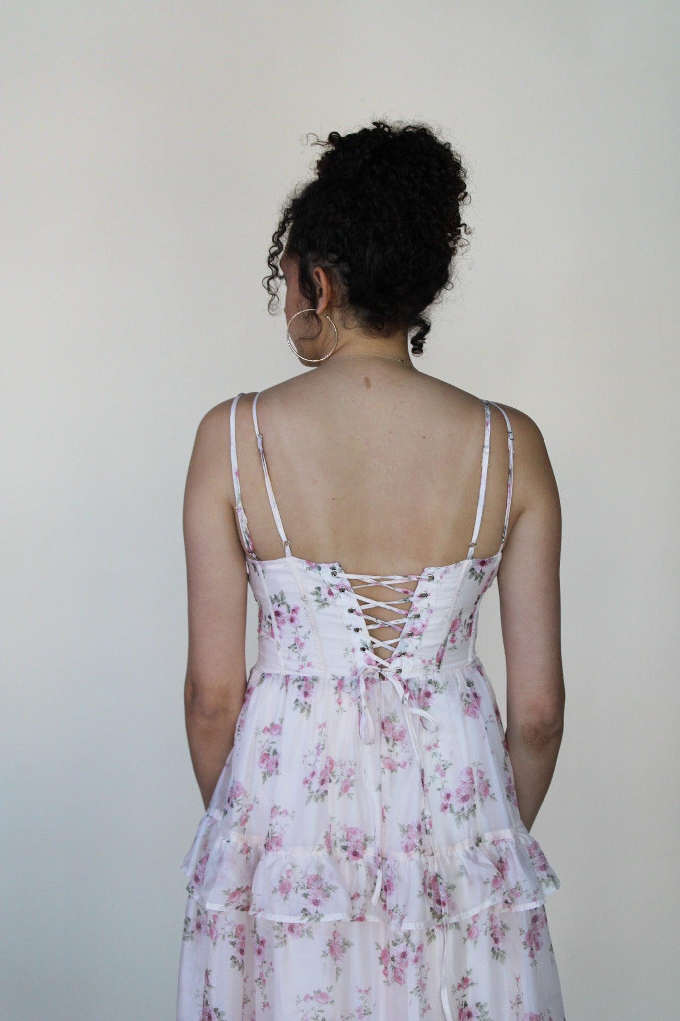 Roxi Floral Ruffle Maxi Dress