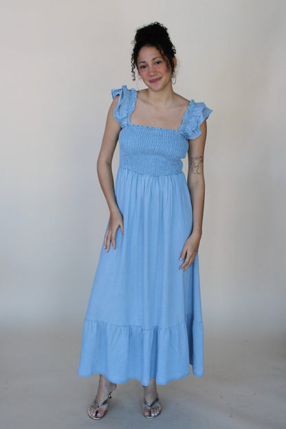 Elizabeth Tencel Midi Dress