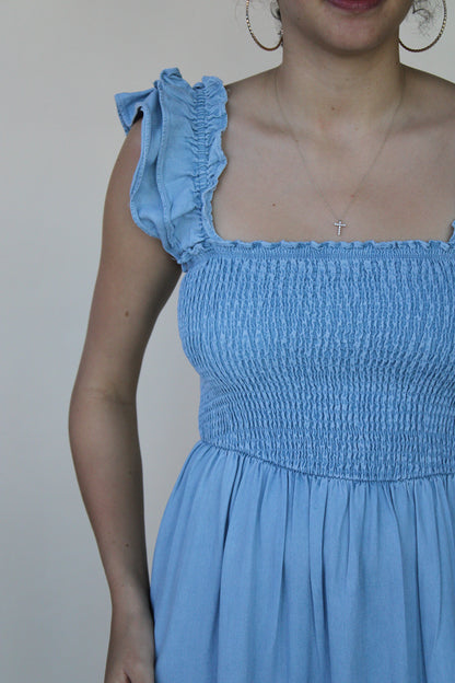 Elizabeth Tencel Midi Dress