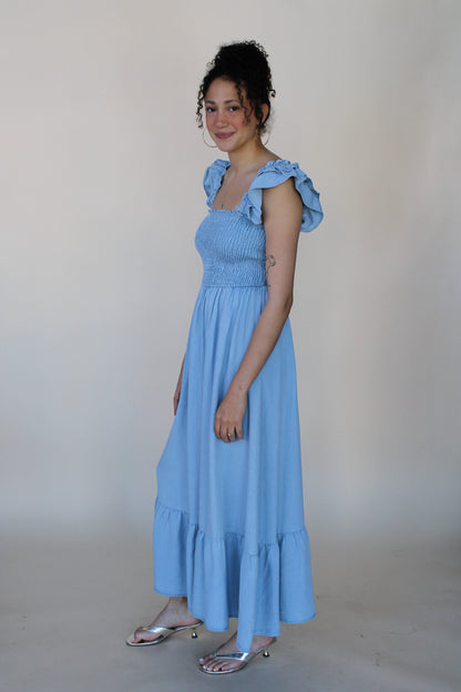 Elizabeth Tencel Midi Dress