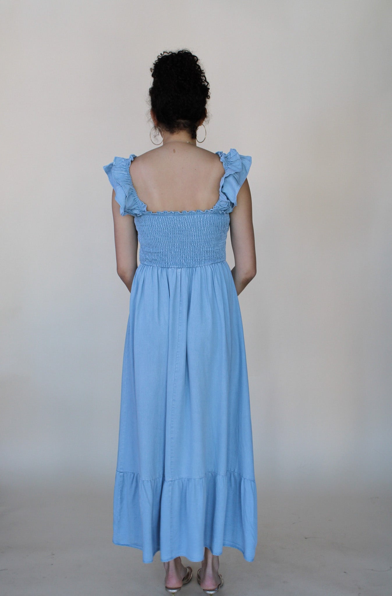 Elizabeth Tencel Midi Dress