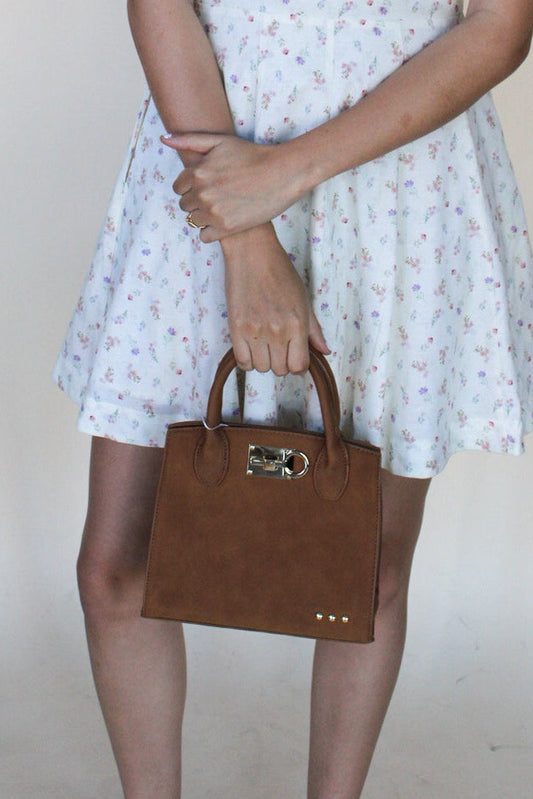 Nixie Nubuck Small Tote - more colors available