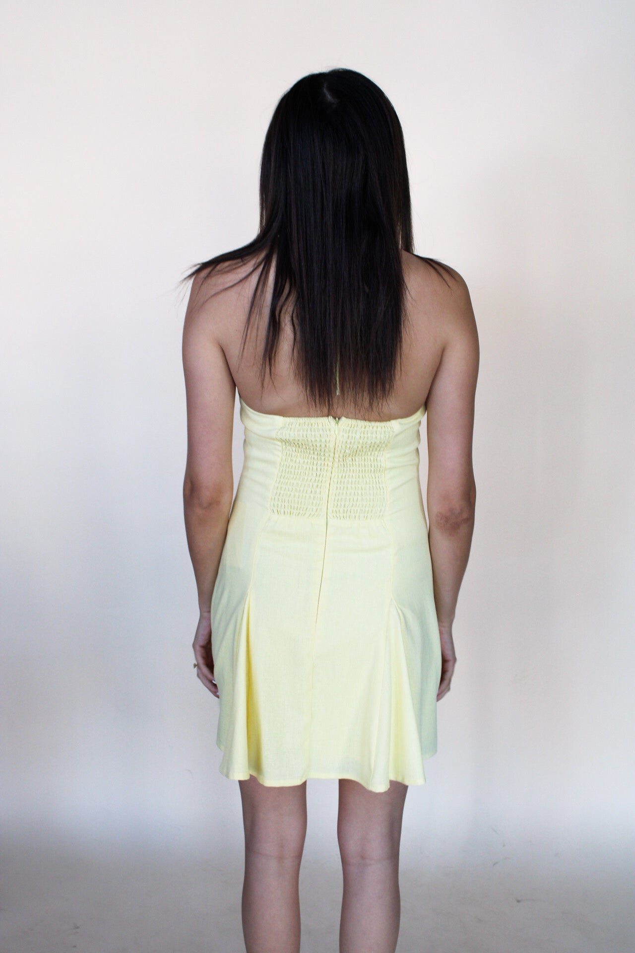 Honey Halter Mini Dress