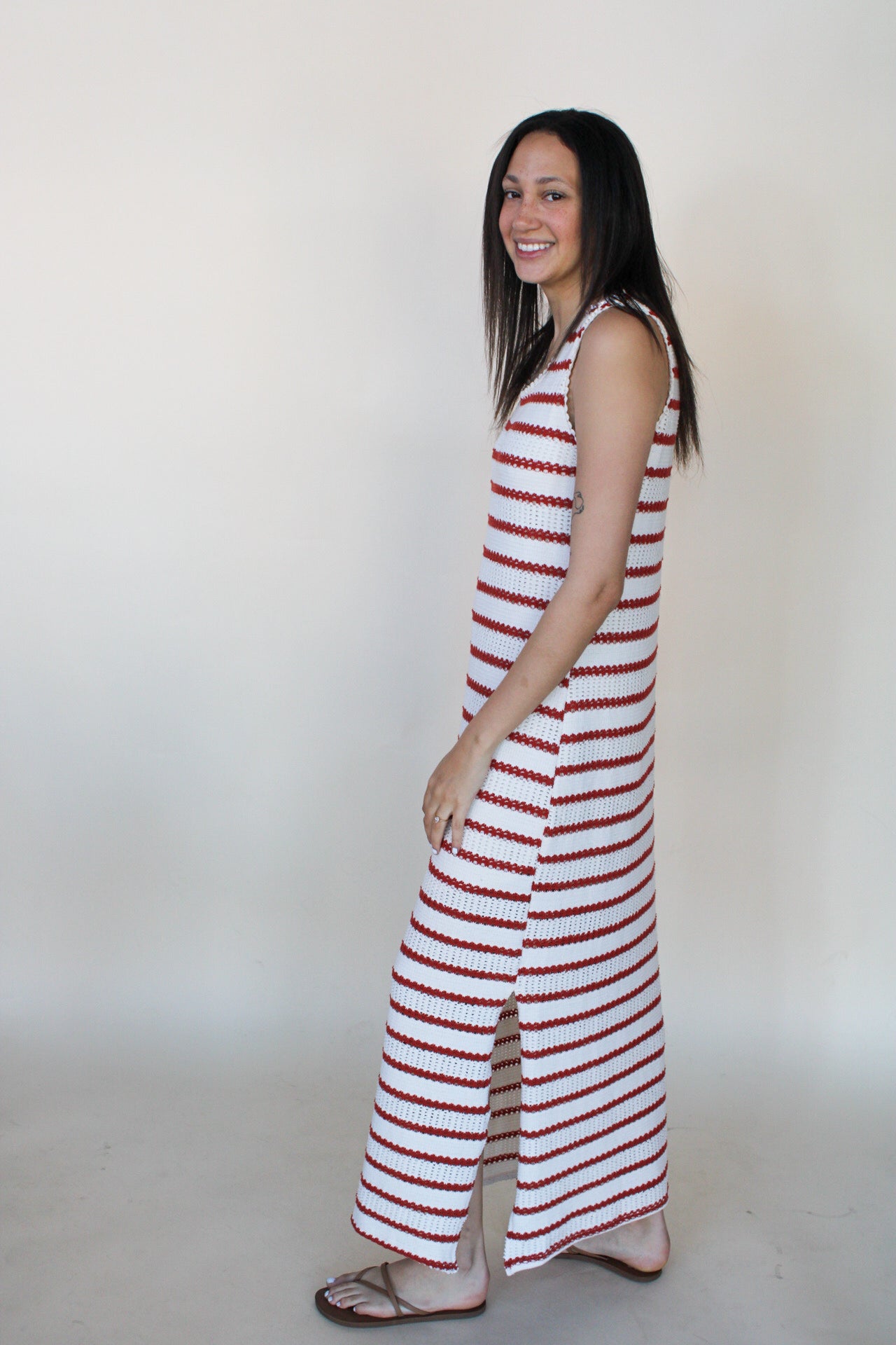 Ellie Striped Maxi Dress