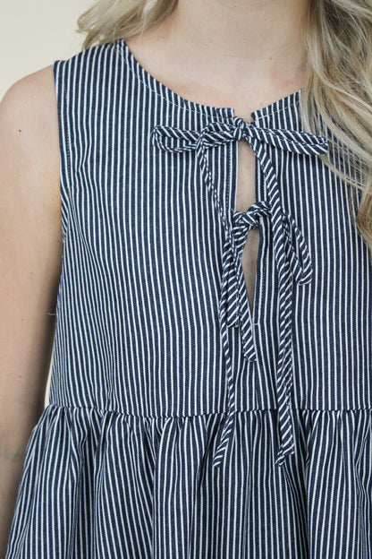 Jennifer Mini Stripe Dress