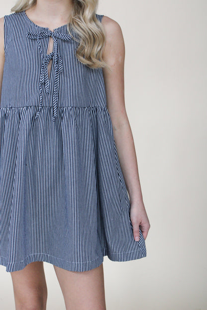 Jennifer Mini Stripe Dress