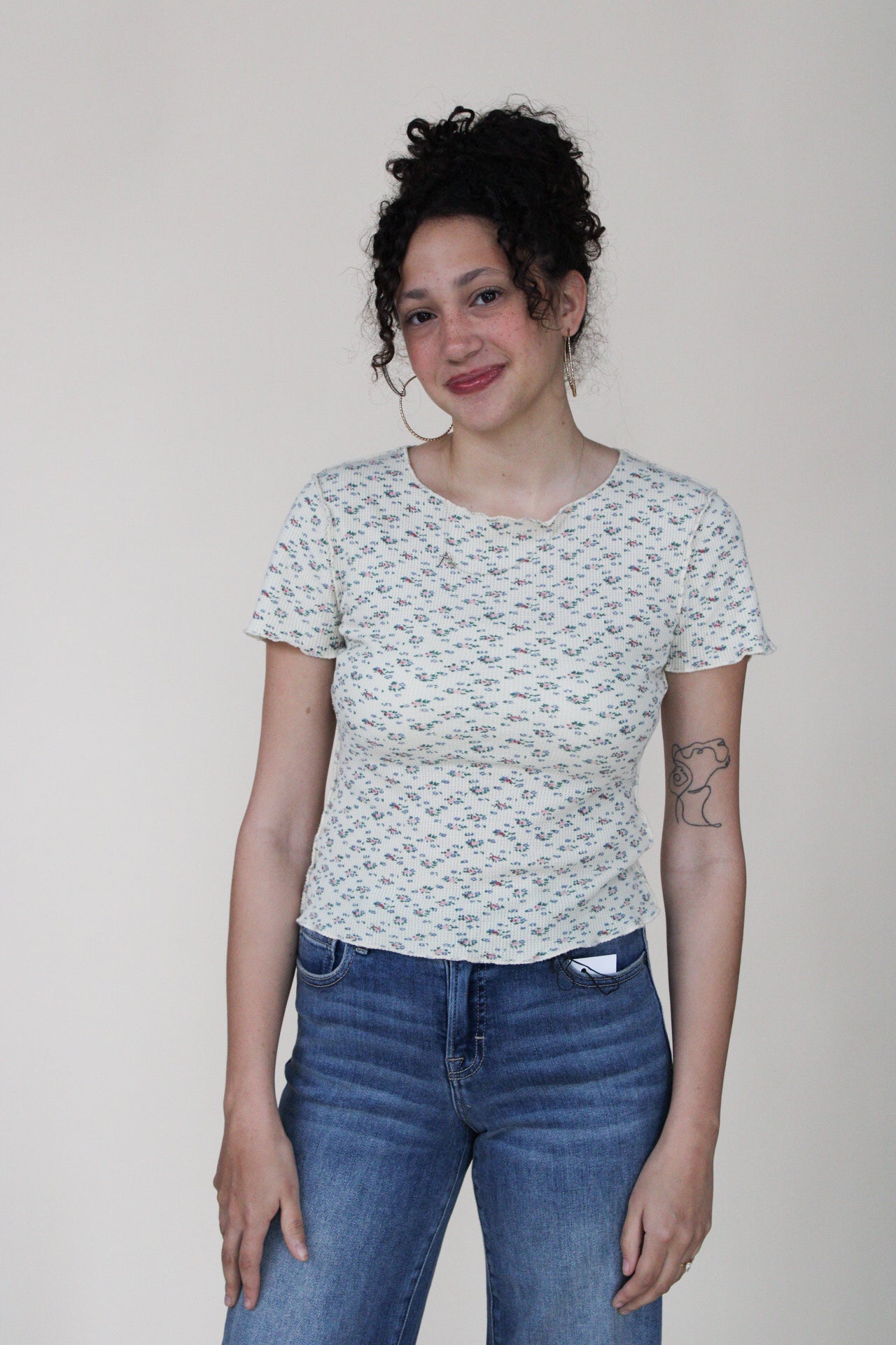 Lexa Floral Knit Top