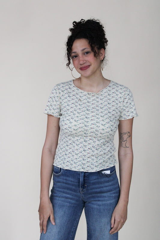 Lexa Floral Knit Top