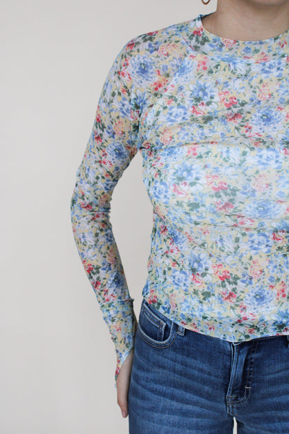 Maddie Floral Print Long Sleeve