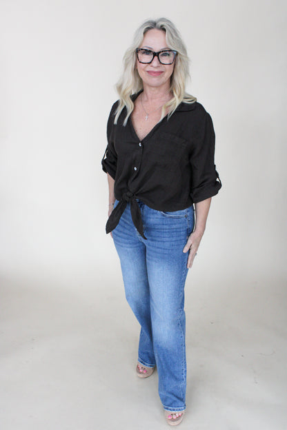 Milio Milano 100% Linen Top