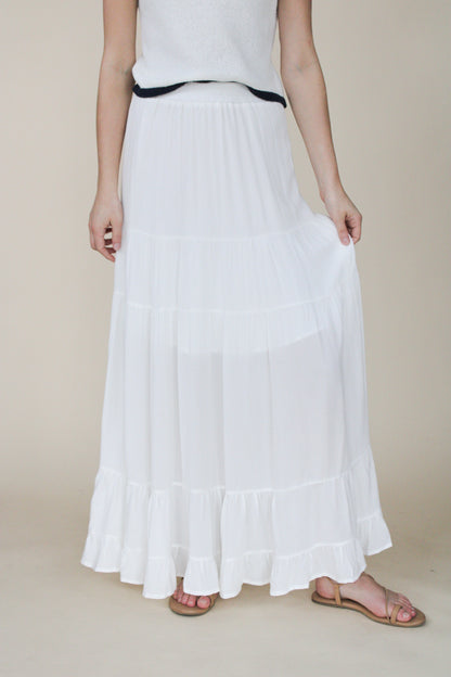 Sabrina Tiered Maxi Skirt