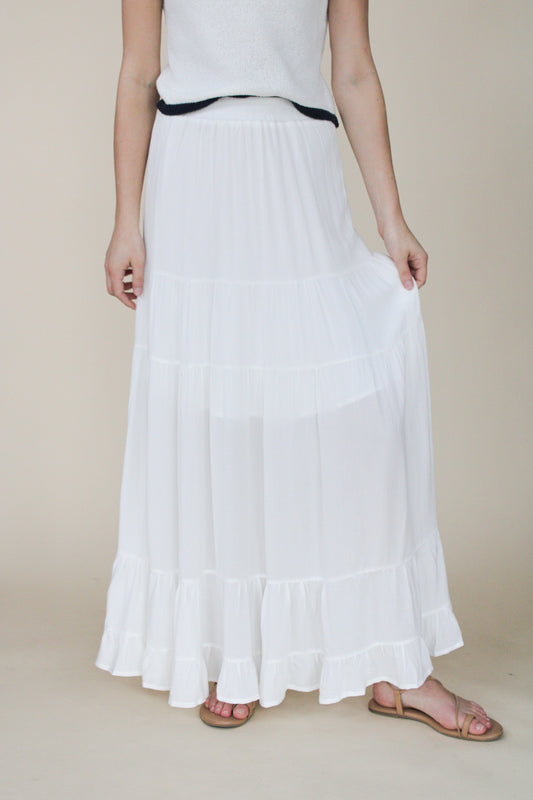 Sabrina Tiered Maxi Skirt
