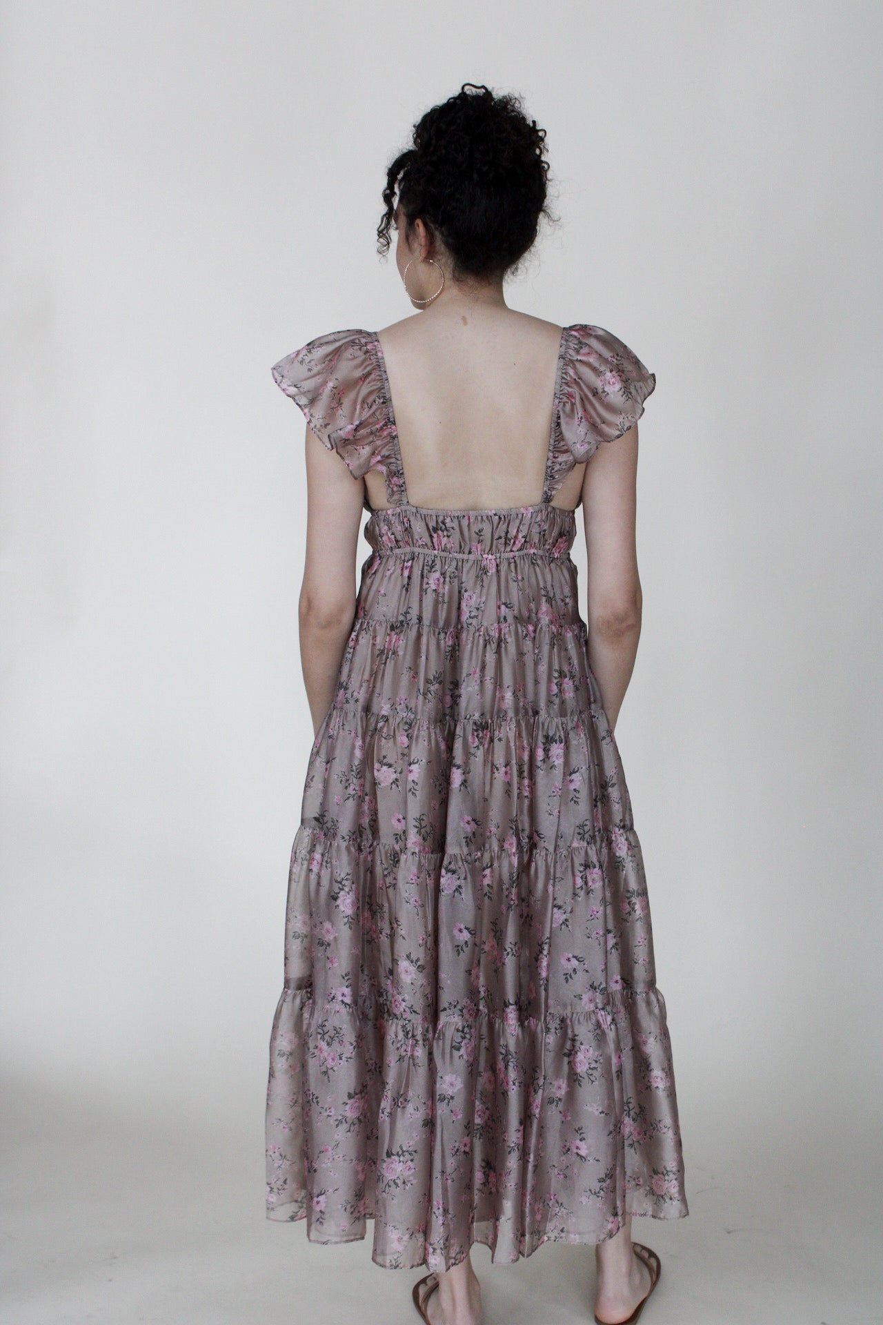 Eliza Floral Midi Dress