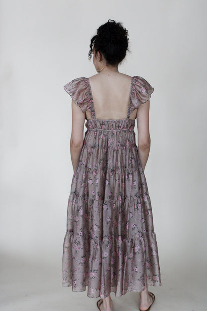 Eliza Floral Midi Dress