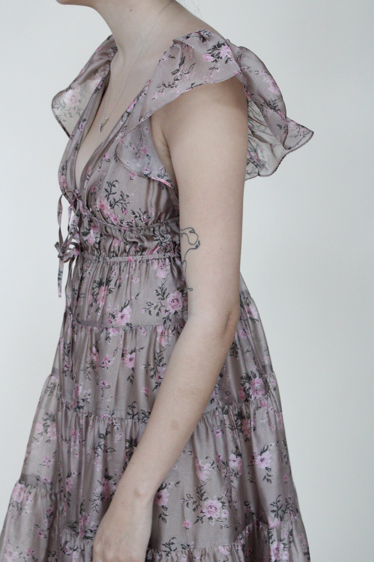 Eliza Floral Midi Dress