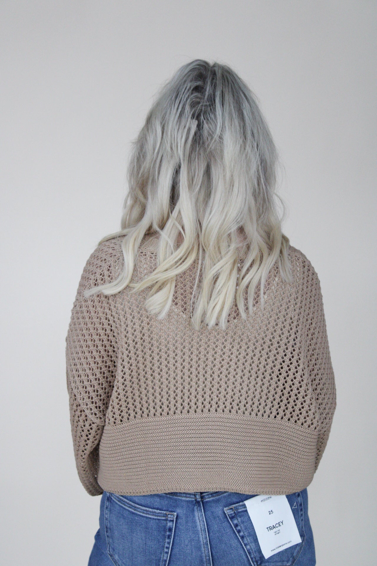 Sutton Textured Crop Cardigan