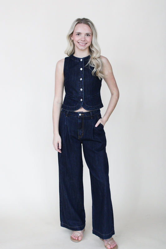 Paige Wide Leg Denim