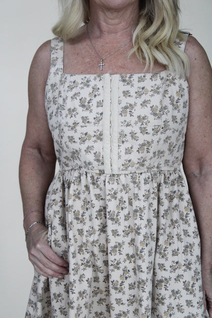 Della Floral Midi Dress