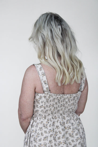 Della Floral Midi Dress