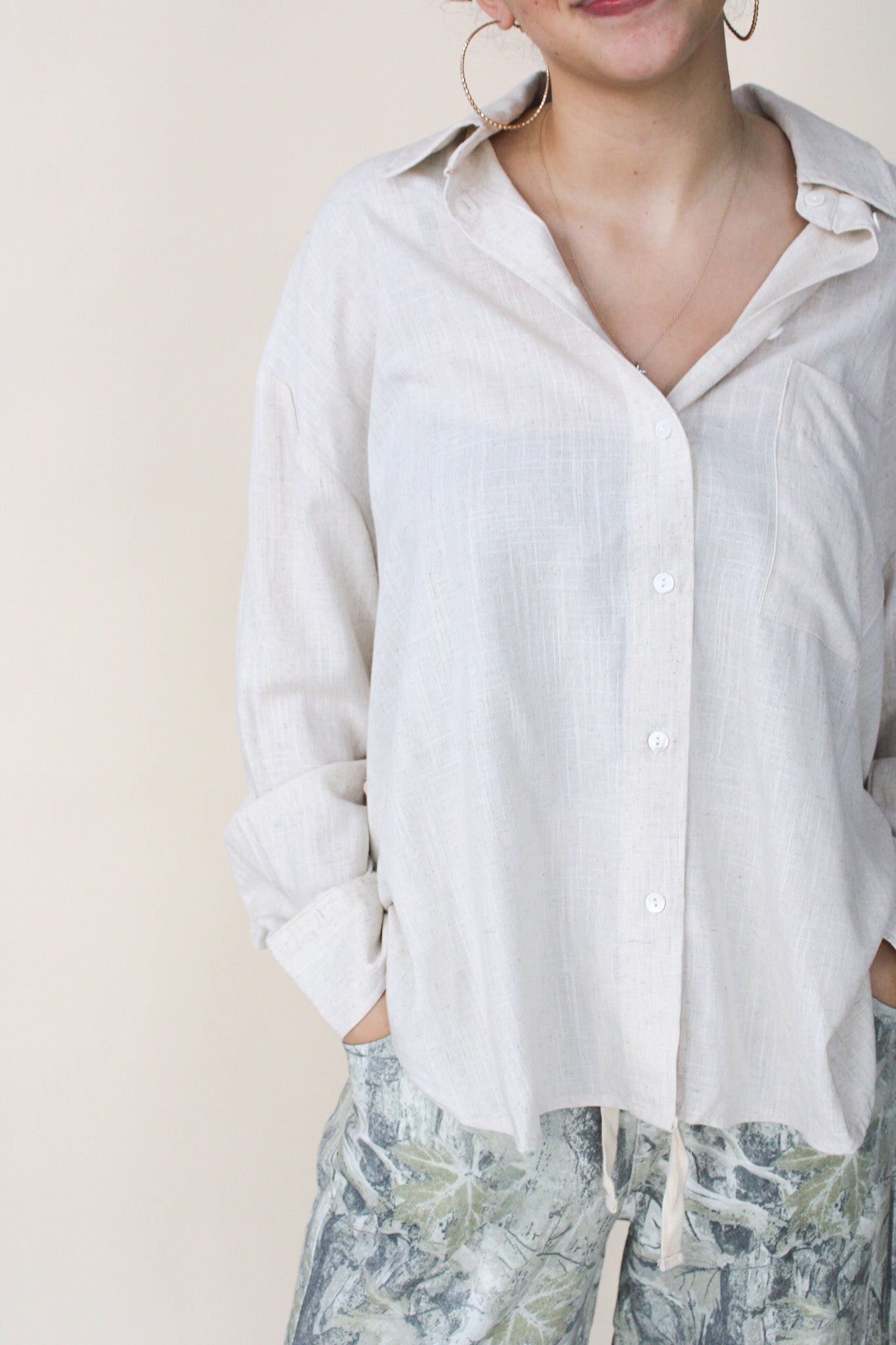 Kennedy Button Front Shirt