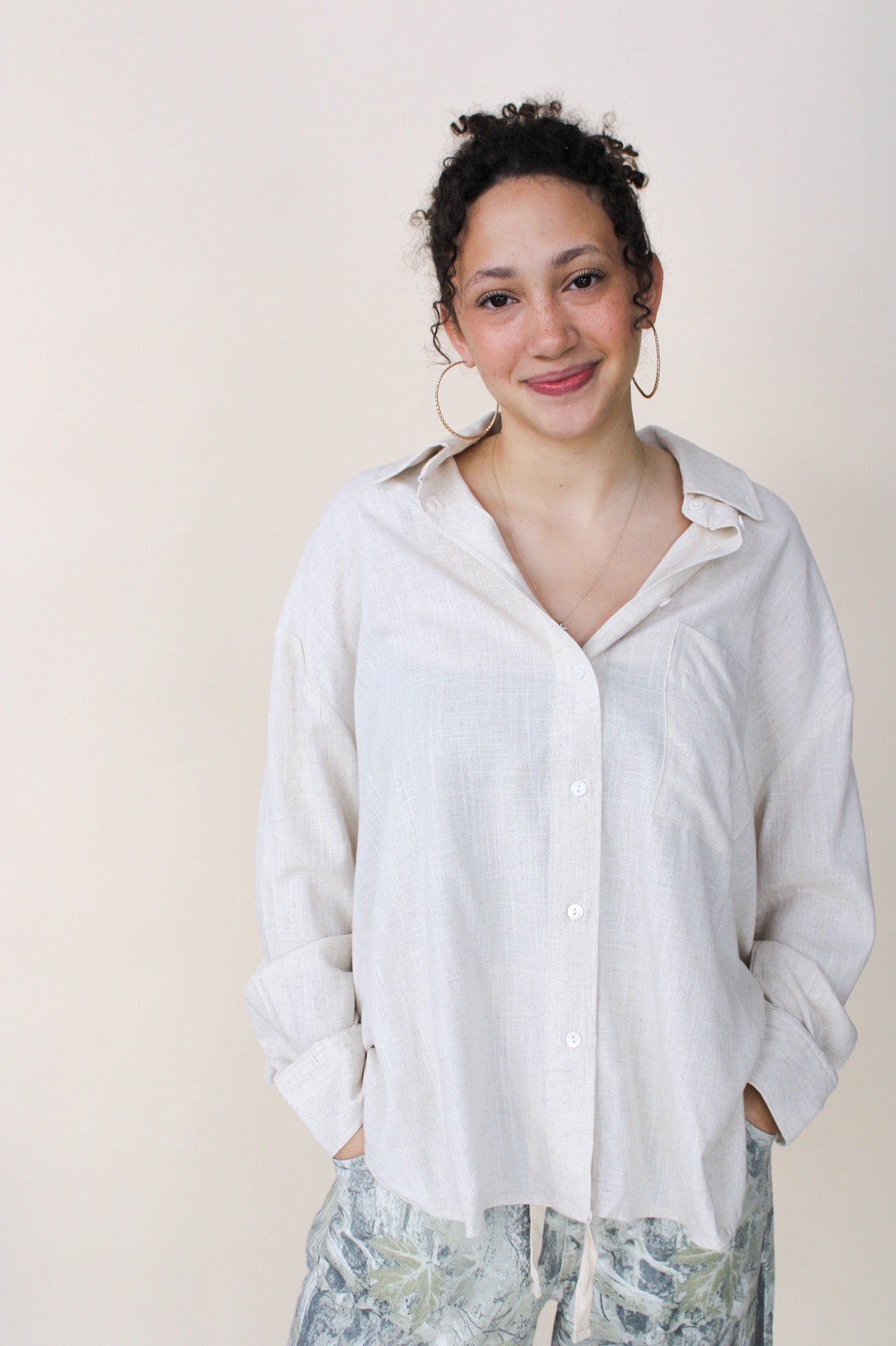 Kennedy Button Front Shirt