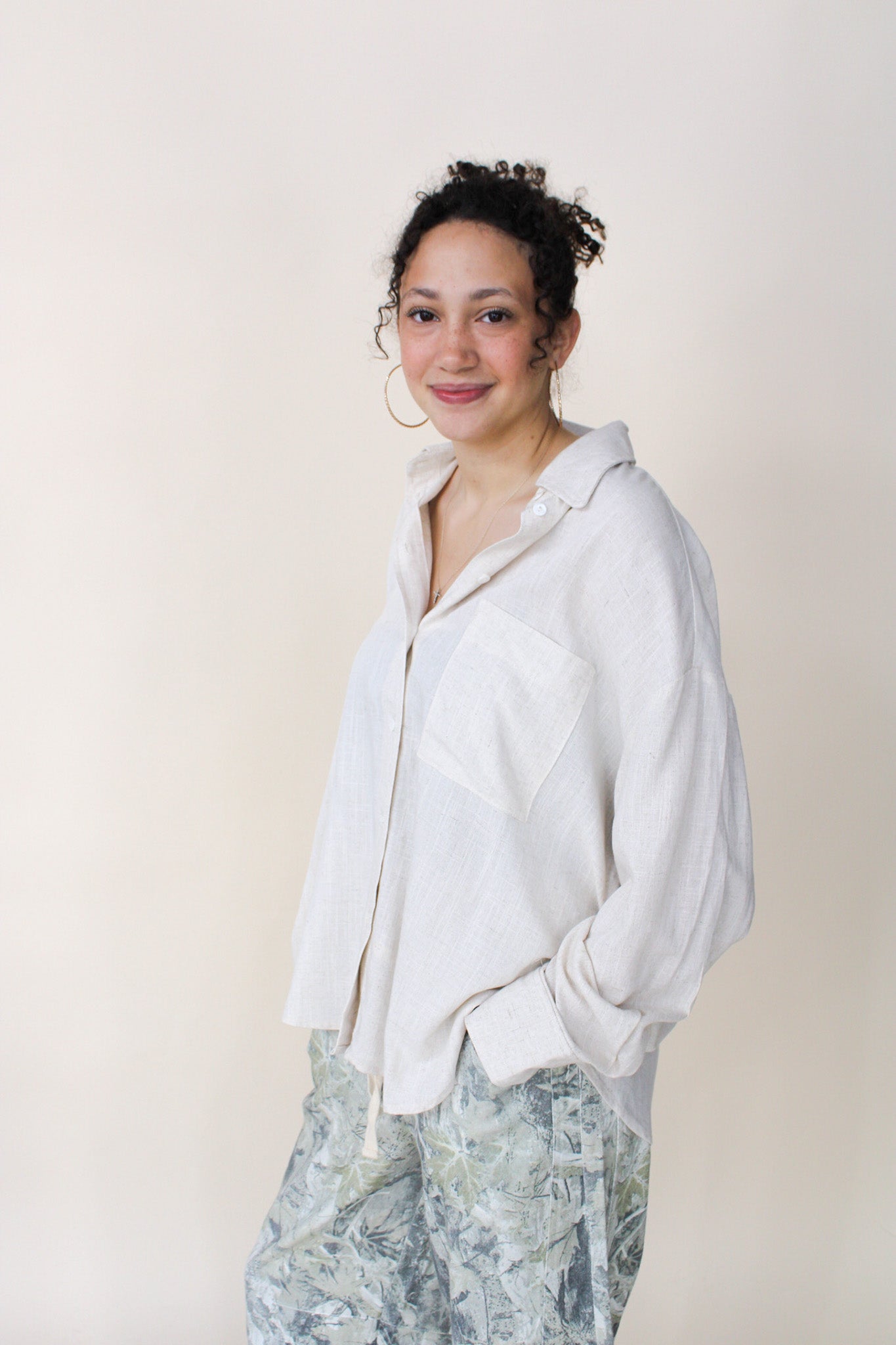 Kennedy Button Front Shirt