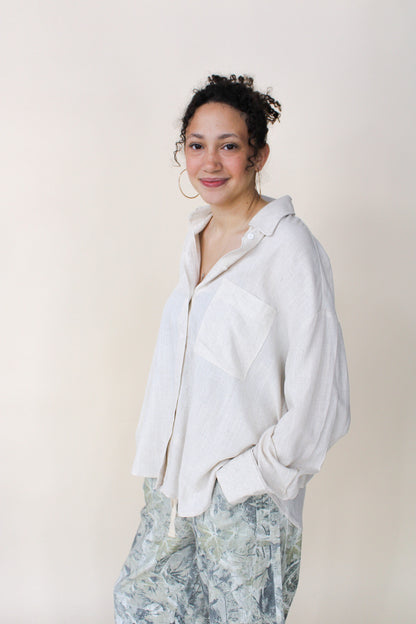 Kennedy Button Front Shirt