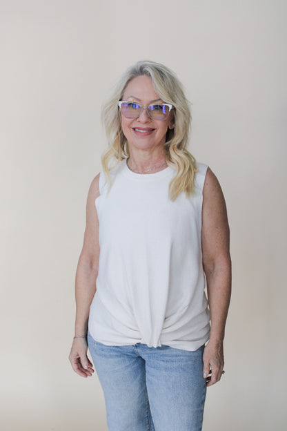 Christine Knot Sweater Tank