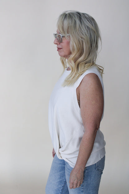 Christine Knot Sweater Tank