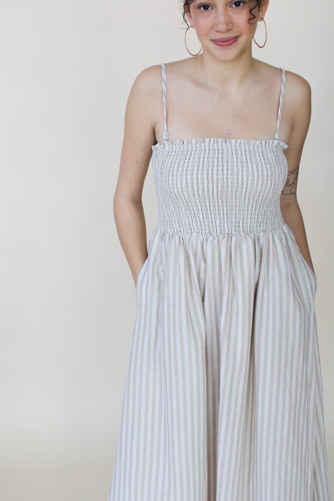 Charlotte Striped Maxi Dress